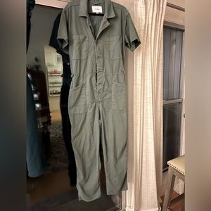 Pistols parker jumpsuit in size large cotton